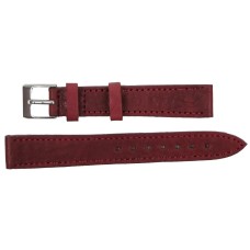 Ремінець для годинника зі шкіри Mykhail Ikhtyar 16 мм Марсала (S809-16S marsala)