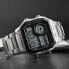 Чоловічий годинник Skmei 1335 Ripple Silver