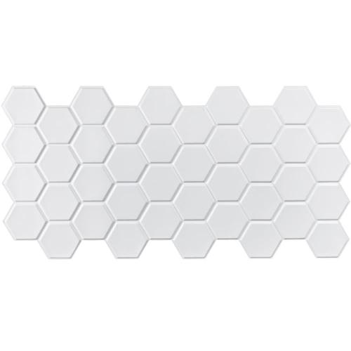 Декоративна панель ПВХ під білі соти 960х480х4мм (D) SW-00001778 Sticker Wall Декоративна панель ПВХ під білі соти 960х480х4мм (D) SW-00001778 Sticker Wall