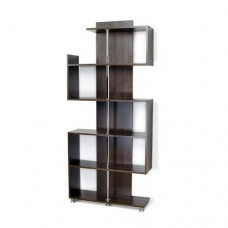 Полка напольна Тиса Мебель М-5 Темний горіх 191x27x83.2 см