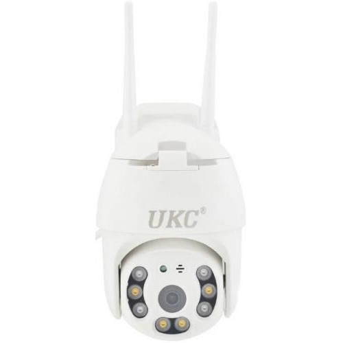 IP камера відеоспостереження вулична з WiFi UKC N3 6913, кольорова з нічною зйомкою, біла IP камера відеоспостереження вулична з WiFi UKC N3 6913, кольорова з нічною зйомкою, біла