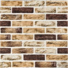 Самоклеюча 3D панель під цеглу клінкер пісочний 700x700x5мм (415) Sticker Wall SW-00000770