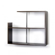 Полиця навісна Тиса Мебель П-5 Венге 710x220x832 мм