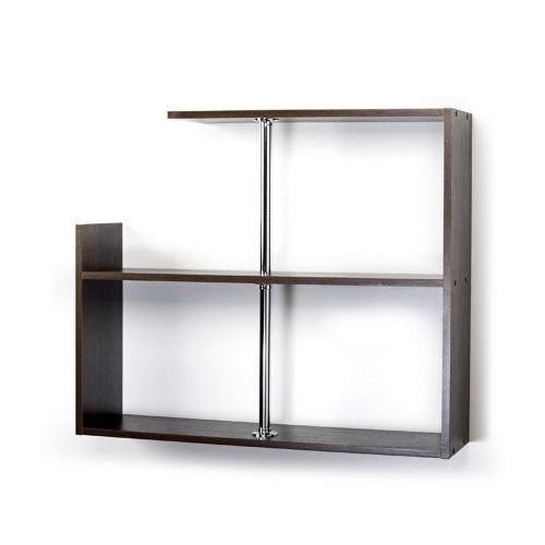 Полиця навісна Тиса Мебель П-5 Венге 710x220x832 мм Полиця навісна Тиса Мебель П-5 Венге 710x220x832 мм