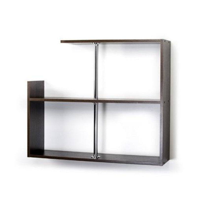 Полиця навісна Тиса Мебель П-5 Венге 710x220x832 мм