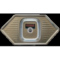 Миття кухонне з нержавіючої сталі Platinum 9550В ДЕКОР 08 / 180