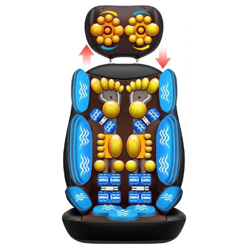 Накидка масажна No Brand Shuo Чорно-коричневий (1886971620)