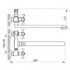 Змішувач для ванни ZERIX DFR-B 722 (ZX2800) в інтернет супермаркеті PbayMarket!