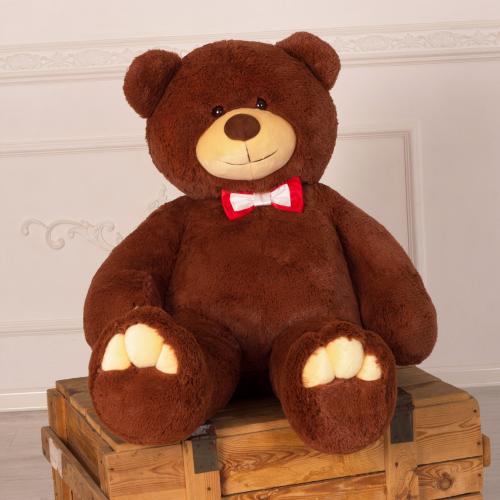 Плюшевий ведмедик Mister Medved Хеппі 130 см Бурий (007) Плюшевий ведмедик Mister Medved Хеппі 130 см Бурий (007)