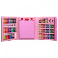 Набір для малювання SUNROZ Mega Art Set з мольбертом Рожевий (5516) Набір для малювання SUNROZ Mega Art Set з мольбертом Рожевий (5516)