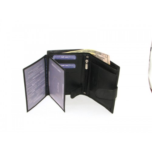Гаманець чоловічий Paul Rossi (N4L-GTN BLACK) Гаманець чоловічий Paul Rossi (N4L-GTN BLACK)