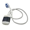 Акумуляторний переносний душ RIAS Portable Outdoor Shower з помпою White