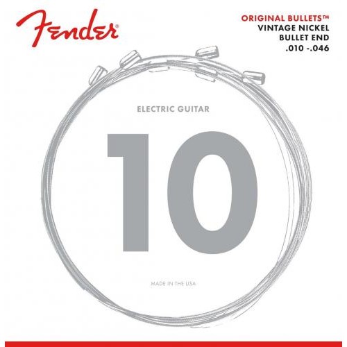 Струни для електрогітари 6 шт Fender 3150R Original Bullets Pure Nickel Bullet 10/46 Струни для електрогітари 6 шт Fender 3150R Original Bullets Pure Nickel Bullet 10/46