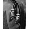 Стопери для шнурка Kombat UK Skull Cord Stoppers 10шт Срібло (1000-kb-scs-slv)