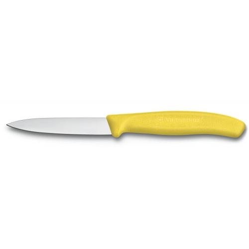 Кухонний ніж Victorinox SwissClassic для нарізки 80 мм Жовтий (6.7606.L118) Кухонний ніж Victorinox SwissClassic для нарізки 80 мм Жовтий (6.7606.L118)