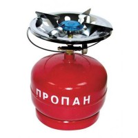 Газовий балон туристичний Турист з пальником 5L Red (3_02876) Газовий балон туристичний Турист з пальником 5L Red (3_02876)