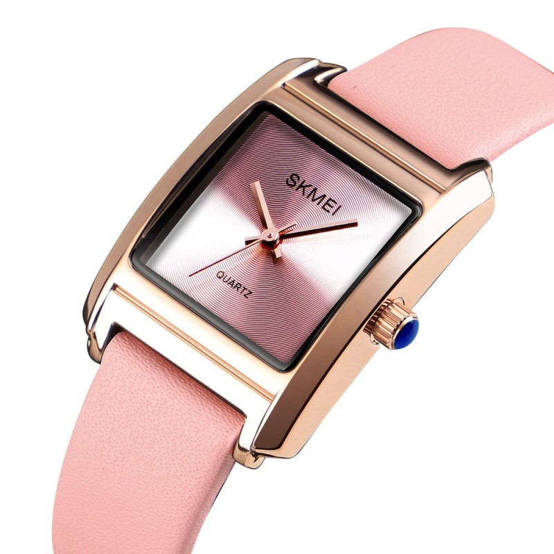 Годинник жіночий класичний Skmei 1432 Рожевий