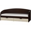 Ліжко Комфорт із ящиками Еверест венге комбі