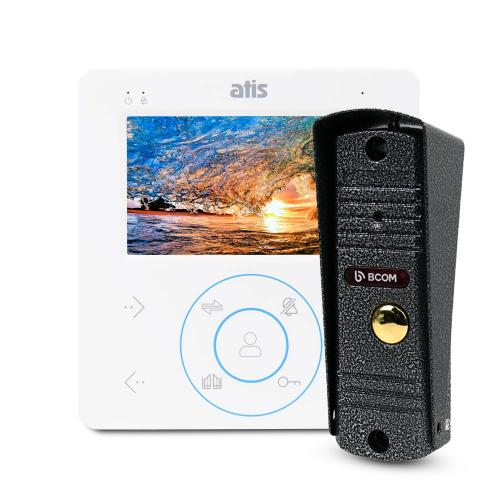 Комплект відеодомофона Atis AD-480MW та BCOM BT-305HR Комплект відеодомофона Atis AD-480MW та BCOM BT-305HR