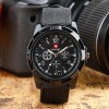 Наручний годинник чоловічий Swiss Army Чорний (IBW750B)