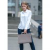 Жіноча шкіряна сумка для ноутбука та документів BlankNote 15 Brown-Beige (BN-BAG-36-beige)