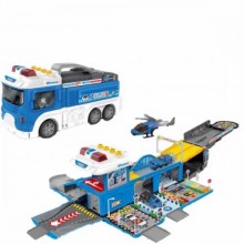 Ігровий набір Combuy Поліція 2в1 гараж для машинок