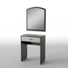 Туалетний столик Тиса Мебель БС-27 Венге Дуб молочний 75x40x70 см