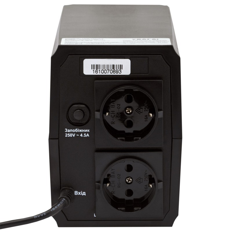 ДБЖ LogicPower LPM-625VA-P (437Вт) лінійно-інтерактивний