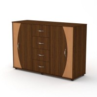 Комод для речей Компанит Горіх екко 4 2 2