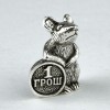 Гаманець Fisher Мишка з монетою Срібне покриття 1,3х0,5х1 см (24627) в інтернет супермаркеті PbayMarket!