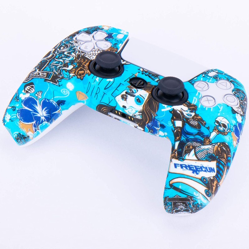 Захисний силіконовий чохол Urban Dreams на геймпад PS5 Dualsense для Sony PlayStation 5 + Набір стиків (PIA003)