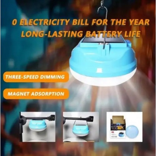 Акумуляторна лампа для кемпінгу Cclamp CL023-50 LED Solar Light 3 режими 50W Акумуляторна лампа для кемпінгу Cclamp CL023-50 LED Solar Light 3 режими 50W