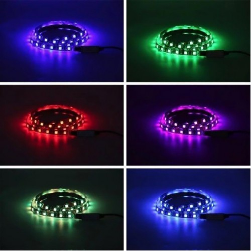 Світлодіодний стрічка з пультом UKC LED RGB 5050 Bluetooth