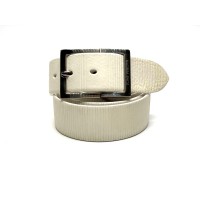 Ремінь шкіряний чоловічий TONY PEROTTI 135см White