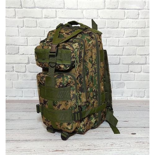 Тактичний рюкзак Military 25 L Піксель камуфляж (T412) Тактичний рюкзак Military 25 L Піксель камуфляж (T412)