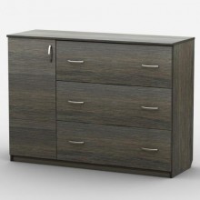 Комод Тиса Мебель АКМ-25 2 Венге 90x60x120 см