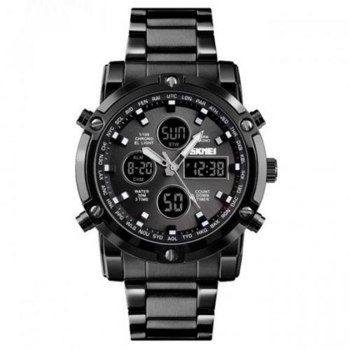Чоловічий наручний годинник Skmei Molot Limited AllBlack Чорний Чоловічий наручний годинник Skmei Molot Limited AllBlack Чорний
