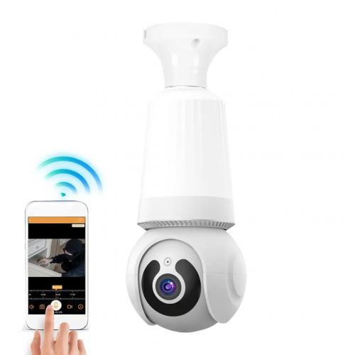 IP-камера відеоспостереження RIAS Q26 E27 White IP-камера відеоспостереження RIAS Q26 E27 White
