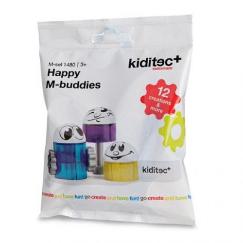 Конструктор 1480 Kiditec Happy M-buddies (3723) Конструктор 1480 Kiditec Happy M-buddies (3723)