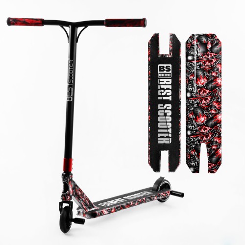 Самокат трюковий Best Scooter HIC-система пеги алюмінієвий диск та дека принт Skull biker 100 кг Різнобарвний (105678) Самокат трюковий Best Scooter HIC-система пеги алюмінієвий диск та дека принт Skull biker 100 кг Різнобарвний (105678)