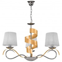 Люстра Candellux Denis 68x100 см Золотисто-сріблястий (33-23421)