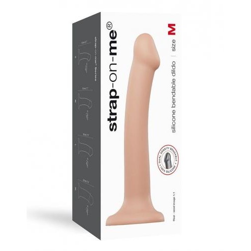 Фалоімітатор Strap-On-Me Dual Density Dildo Flesh M (SO2354) в інтернет супермаркеті PbayMarket!