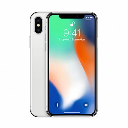 Смартфон Apple iPhone X 256GB Silver Neverlock