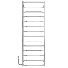 Рушникосушарка електрична Трапеція П14 500х1500 Deffi Хром EF16 (C.TR.150.50.14.E.C.L.5)