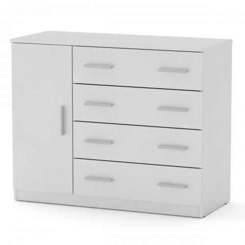 Комод Компаніт 4+1Б Німфея альба (105х45х85 см) Комод Компаніт 4+1Б Німфея альба (105х45х85 см)