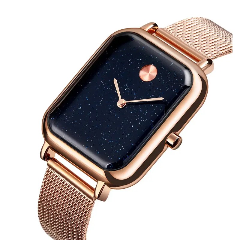 Жіночий наручний годинник Skmei 9187 Special II Золотистий