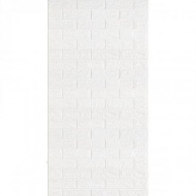 Панель стінова у рулоні 3D Sticker Wall 700х3080х2 мм Білий (D) SW-00002534