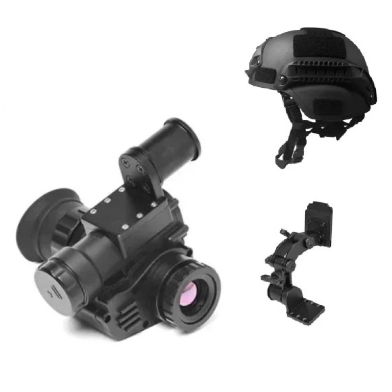 Прилад нічного бачення з кріпленням та шоломом No Brand NVG 10 Night Vision (2367964766)