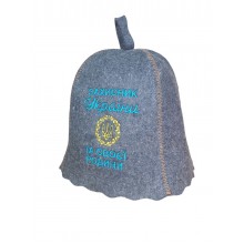 Банна шапка Luxyart Захисник України One Size сірий LС-69