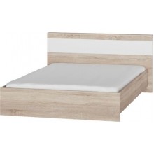 Ліжко Соната Еверест 140х200 Сонома з білим (psg_UK-6415014)